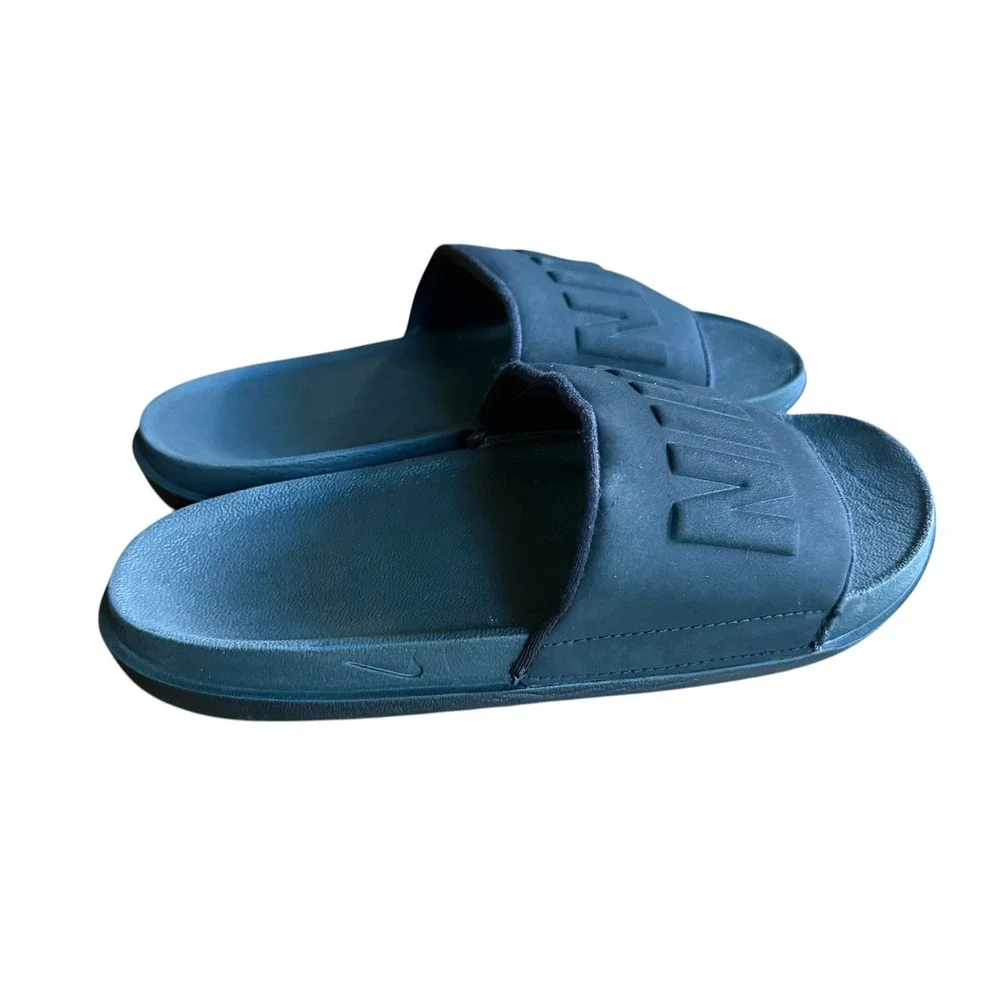 Nike Offcourt Men's Slides US 8 Anthracite Black Revive Foam BQ4639-003